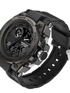 Mens Watches Sports Outdoor Waterproof Military Watch for Men Tactical